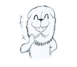 Lion's Head Dog sticker #7211754