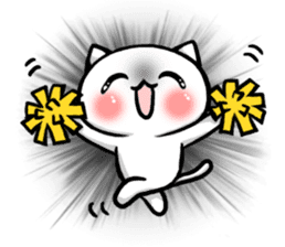 Cold cat of the smile sticker #7212058