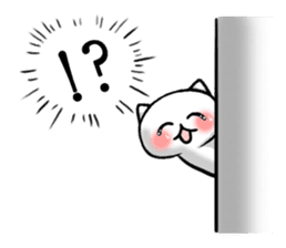 Cold cat of the smile sticker #7212068