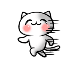 Cold cat of the smile sticker #7212074