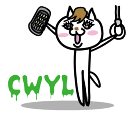 Myamico English abbreviations version sticker #7212403