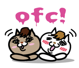 Myamico English abbreviations version sticker #7212408