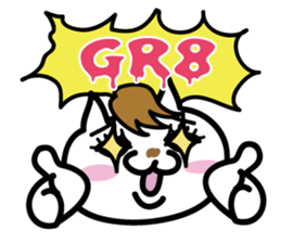 Myamico English abbreviations version sticker #7212410