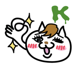 Myamico English abbreviations version sticker #7212411