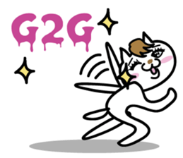 Myamico English abbreviations version sticker #7212413