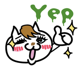 Myamico English abbreviations version sticker #7212414