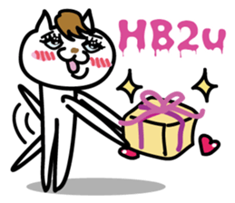 Myamico English abbreviations version sticker #7212416