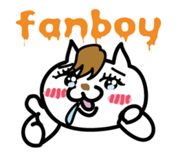 Myamico English abbreviations version sticker #7212418