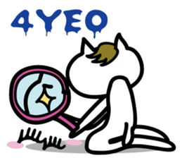 Myamico English abbreviations version sticker #7212419