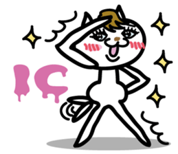 Myamico English abbreviations version sticker #7212420