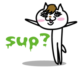 Myamico English abbreviations version sticker #7212429