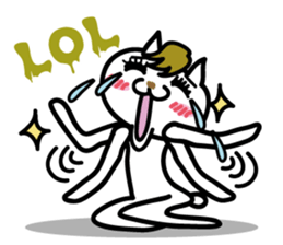 Myamico English abbreviations version sticker #7212434