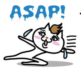 Myamico English abbreviations version sticker #7212437