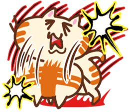 Japanese cat 2 sticker #7212654