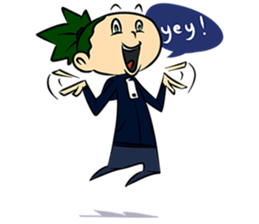 Genta and The Whimsical Paper sticker #7212888