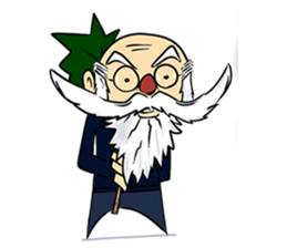 Genta and The Whimsical Paper sticker #7212890