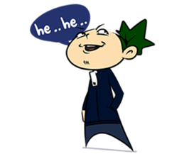 Genta and The Whimsical Paper sticker #7212897