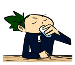 Genta and The Whimsical Paper sticker #7212905