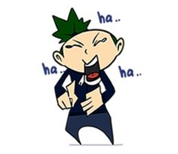 Genta and The Whimsical Paper sticker #7212906