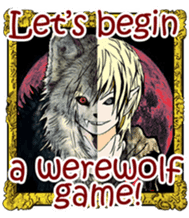wolfman game sticker sticker #7213000