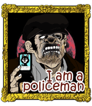 wolfman game sticker sticker #7213024