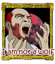 wolfman game sticker sticker #7213030