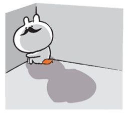 Hypothermia cat DAIFUKU-SAN (beard ver.) sticker #7213211