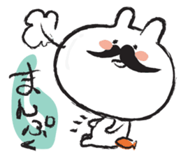 Hypothermia cat DAIFUKU-SAN (beard ver.) sticker #7213220