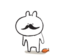 Hypothermia cat DAIFUKU-SAN (beard ver.) sticker #7213224