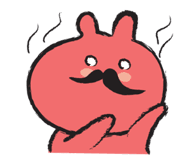 Hypothermia cat DAIFUKU-SAN (beard ver.) sticker #7213238