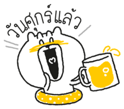 Bear in swim tube Vol.1 sticker #7213652