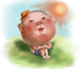 Unpleasant creature sticker #7213979