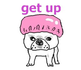 Name is wasabi in French Bulldog sticker #7214111