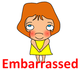 Dreaming girl (Laura) sticker #7214331