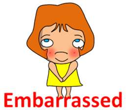 Dreaming girl (Laura) sticker #7214331