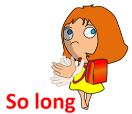 Dreaming girl (Laura) sticker #7214336