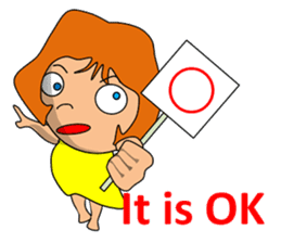 Dreaming girl (Laura) sticker #7214338