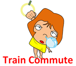 Dreaming girl (Laura) sticker #7214342