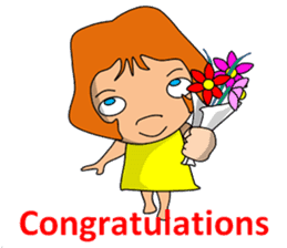 Dreaming girl (Laura) sticker #7214343