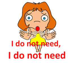 Dreaming girl (Laura) sticker #7214354