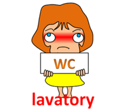 Dreaming girl (Laura) sticker #7214355