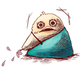 Inhabitants of the village sticker #7214846