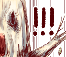 Inhabitants of the village sticker #7214848