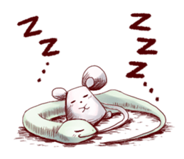 Inhabitants of the village sticker #7214849