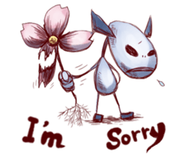 Inhabitants of the village sticker #7214855