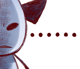 Inhabitants of the village sticker #7214868