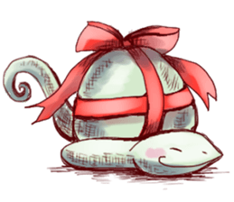 Inhabitants of the village sticker #7214869