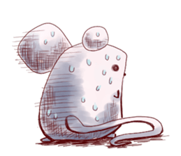 Inhabitants of the village sticker #7214870