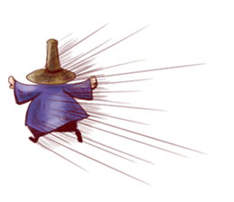 Inhabitants of the village sticker #7214875