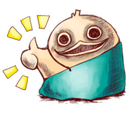 Inhabitants of the village sticker #7214878